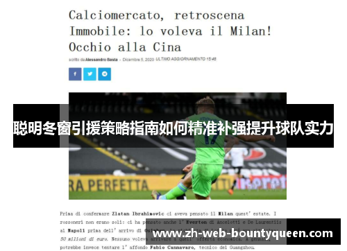 聪明冬窗引援策略指南如何精准补强提升球队实力 聪明冬窗引援策略指南如何精准补强提升球队实力