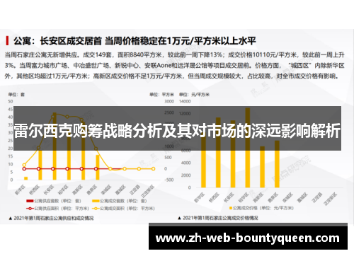雷尔西克购筹战略分析及其对市场的深远影响解析 雷尔西克购筹战略分析及其对市场的深远影响解析